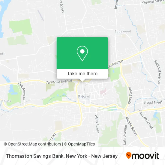 Thomaston Savings Bank map