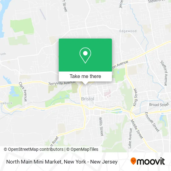 North Main Mini Market map