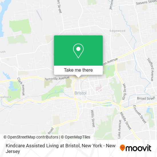 Mapa de Kindcare Assisted Living at Bristol