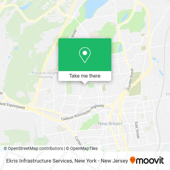 Ekris Infrastructure Services map