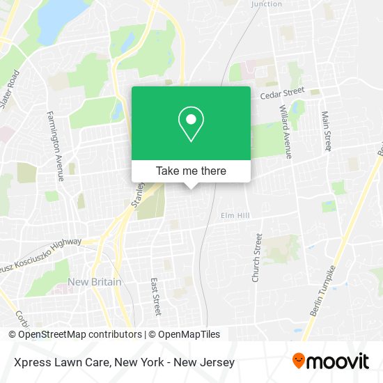 Xpress Lawn Care map