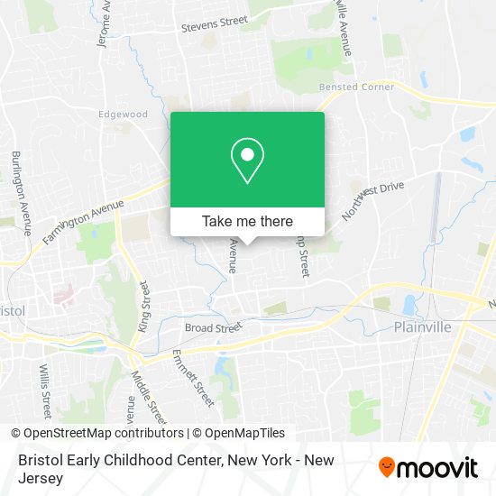 Mapa de Bristol Early Childhood Center