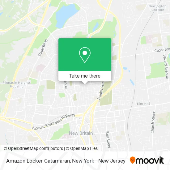 Amazon Locker-Catamaran map