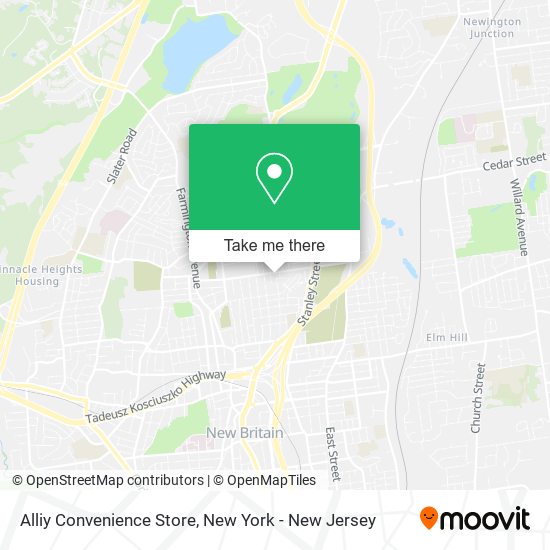 Mapa de Alliy Convenience Store