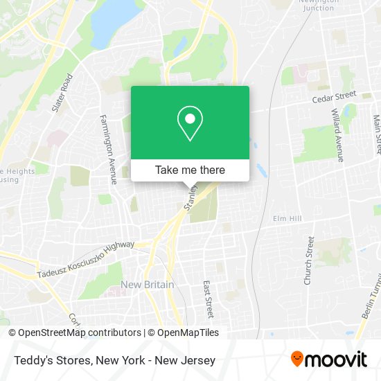 Mapa de Teddy's Stores