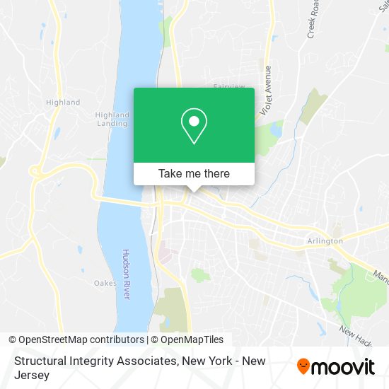 Structural Integrity Associates map