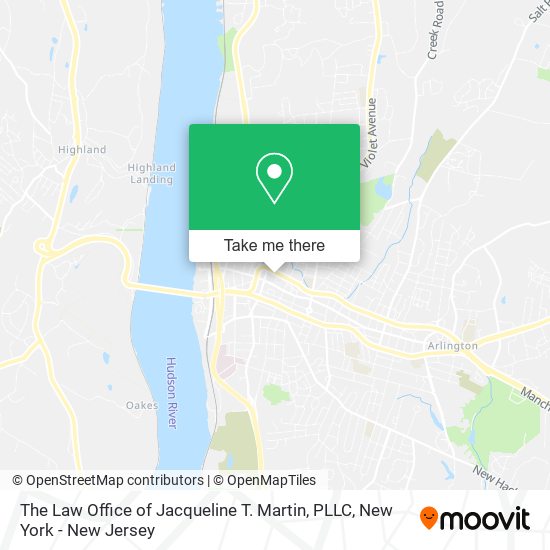 Mapa de The Law Office of Jacqueline T. Martin, PLLC