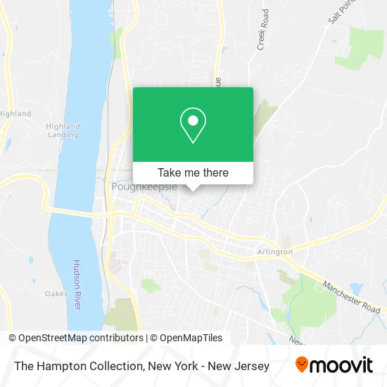 The Hampton Collection map