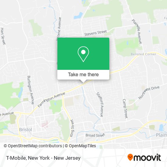 T-Mobile map