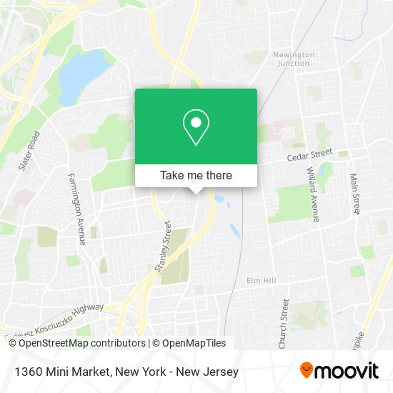 Mapa de 1360 Mini Market