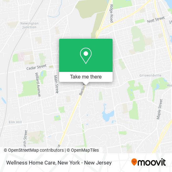 Wellness Home Care map