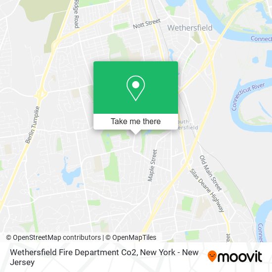 Mapa de Wethersfield Fire Department Co2