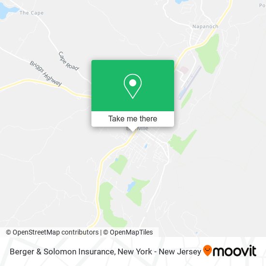Mapa de Berger & Solomon Insurance