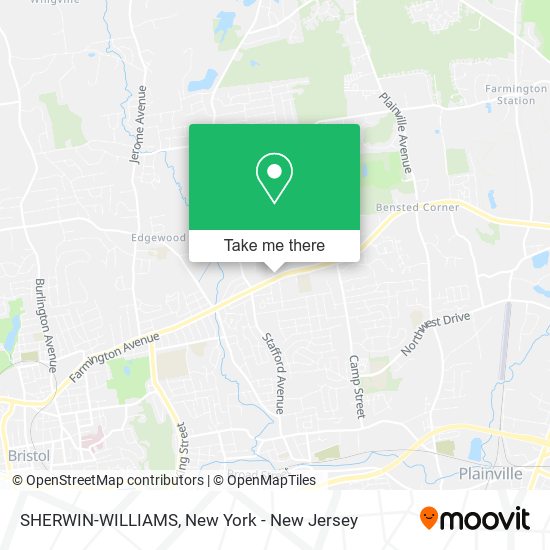 Mapa de SHERWIN-WILLIAMS
