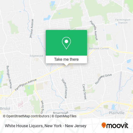 Mapa de White House Liquors