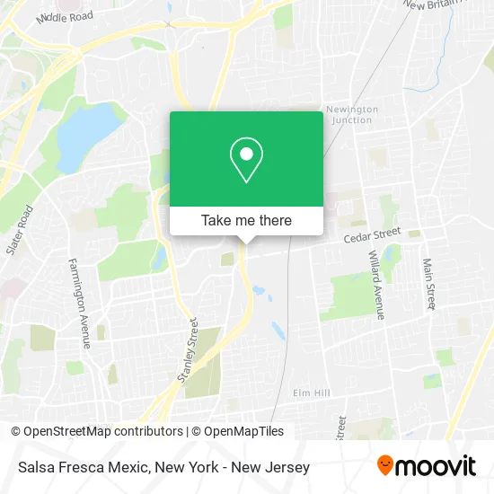 Salsa Fresca Mexic map