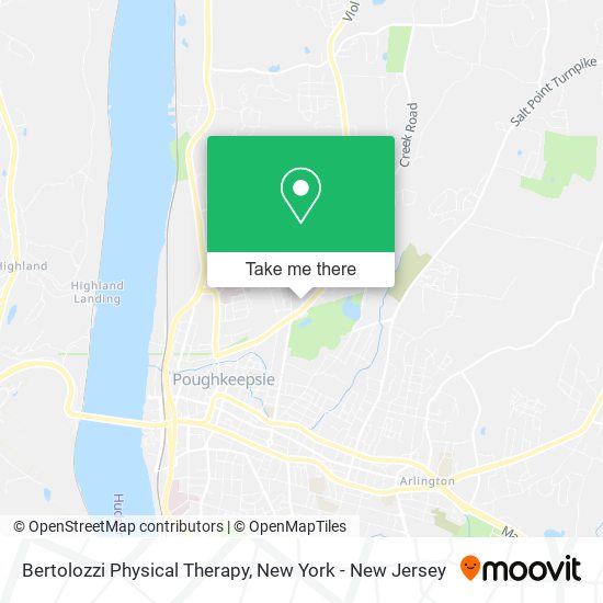 Mapa de Bertolozzi Physical Therapy