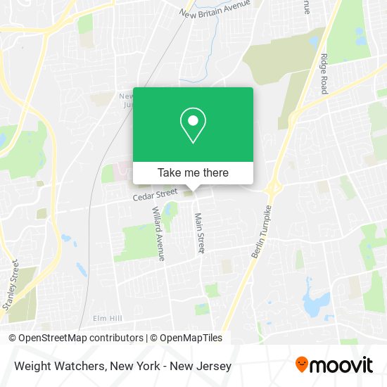 Mapa de Weight Watchers