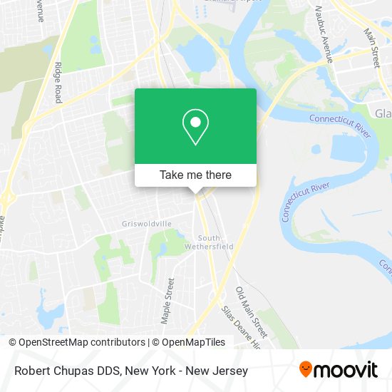 Robert Chupas DDS map