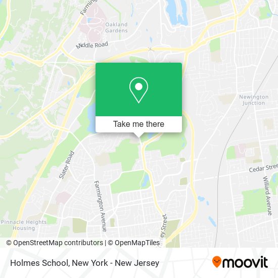 Mapa de Holmes School