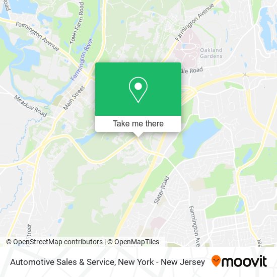 Automotive Sales & Service map