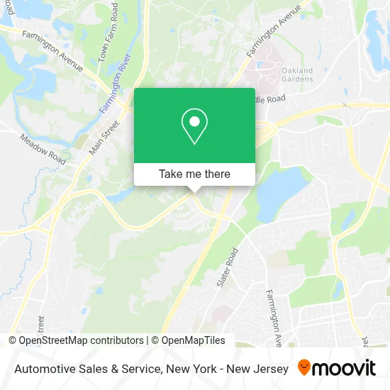 Automotive Sales & Service map