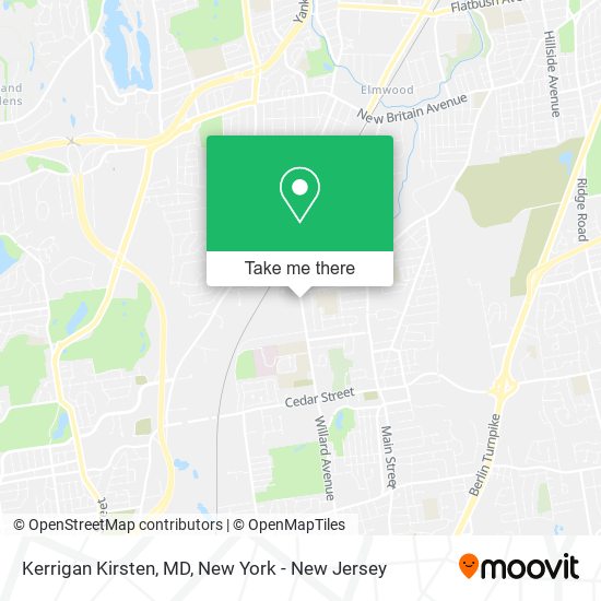 Mapa de Kerrigan Kirsten, MD