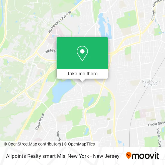 Allpoints Realty smart Mls map