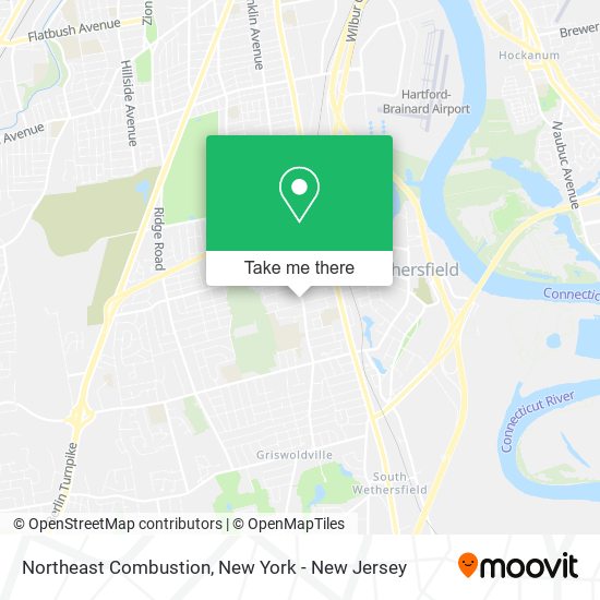 Mapa de Northeast Combustion