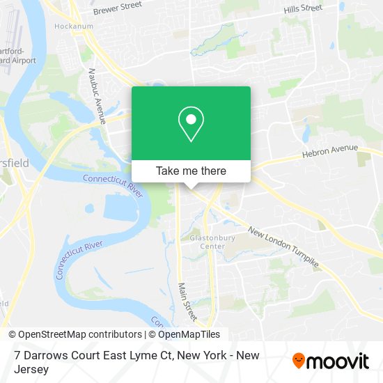 7 Darrows Court East Lyme Ct map