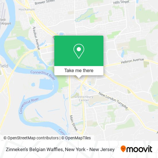 Mapa de Zinneken's Belgian Waffles