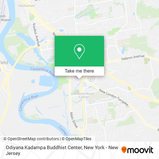 Odiyana Kadampa Buddhist Center map