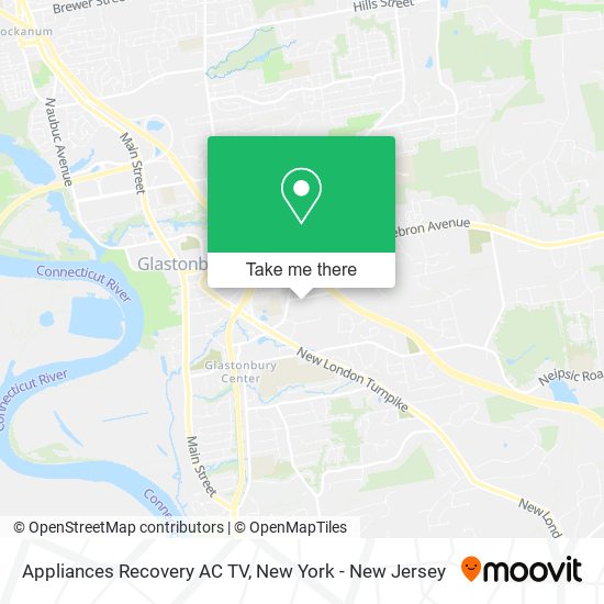 Appliances Recovery AC TV map