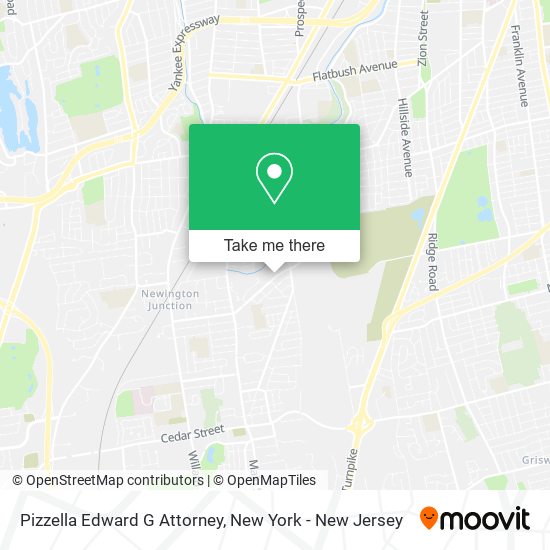 Pizzella Edward G Attorney map