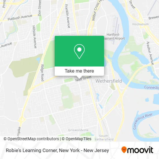 Robie's Learning Corner map