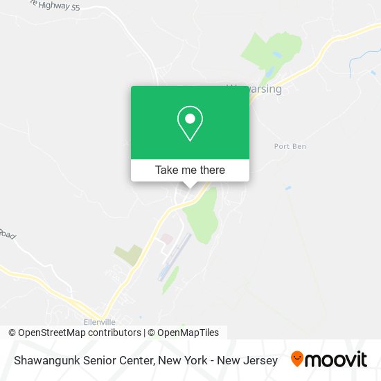 Shawangunk Senior Center map