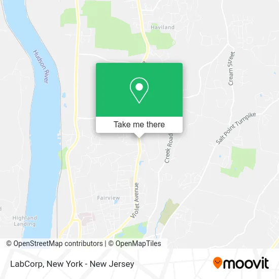 LabCorp map