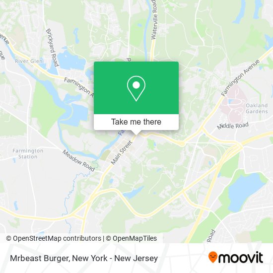 Mapa de Mrbeast Burger