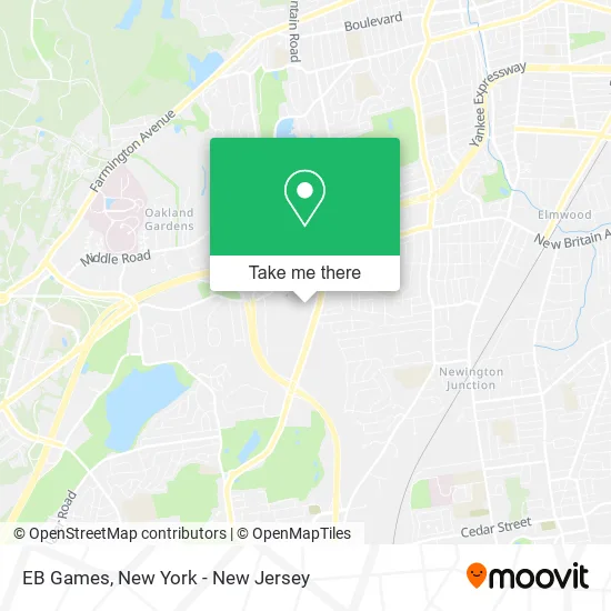 EB Games map