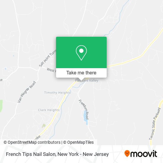 French Tips Nail Salon map