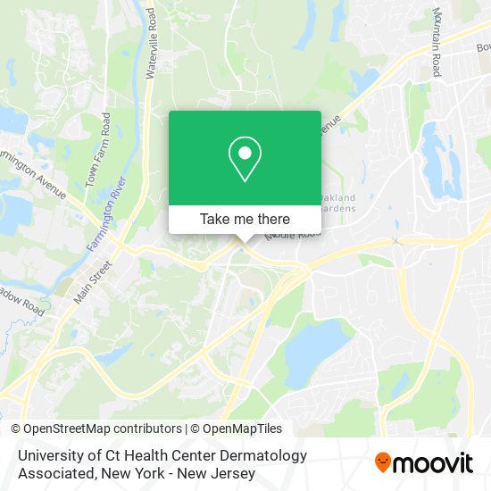 University of Ct Health Center Dermatology Associated map