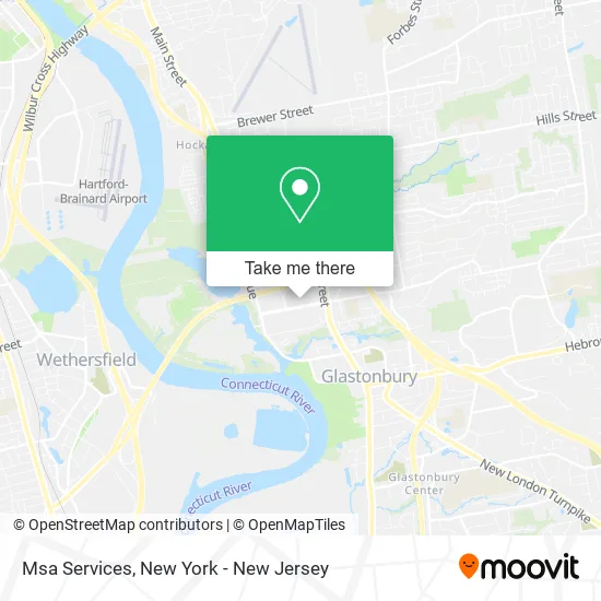 Msa Services map