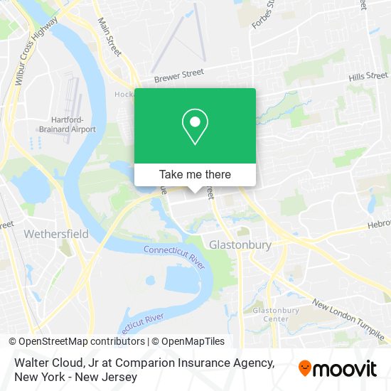 Walter Cloud, Jr at Comparion Insurance Agency map