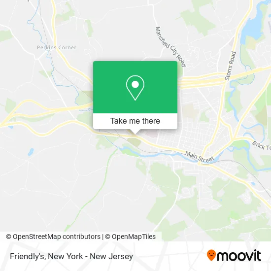 Mapa de Friendly's