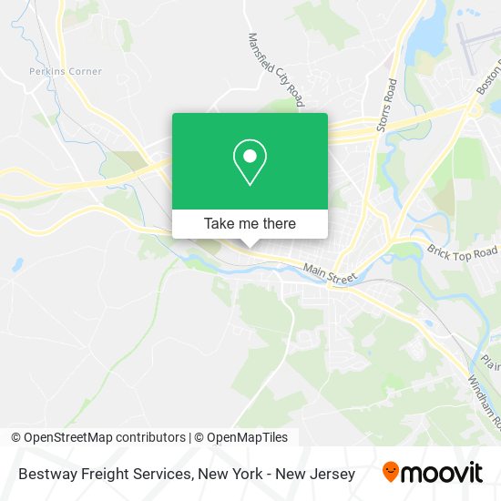 Mapa de Bestway Freight Services