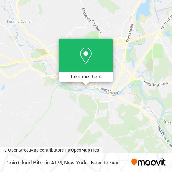 Mapa de Coin Cloud Bitcoin ATM