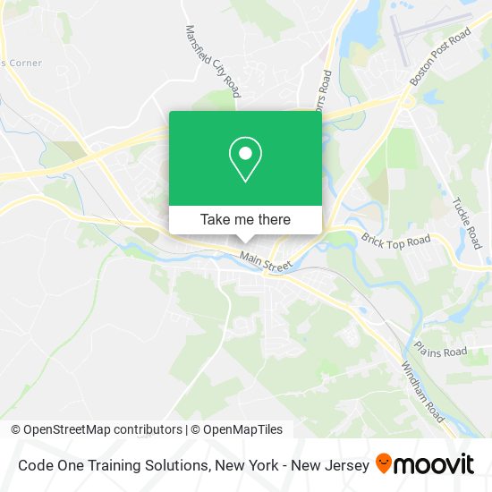 Code One Training Solutions map