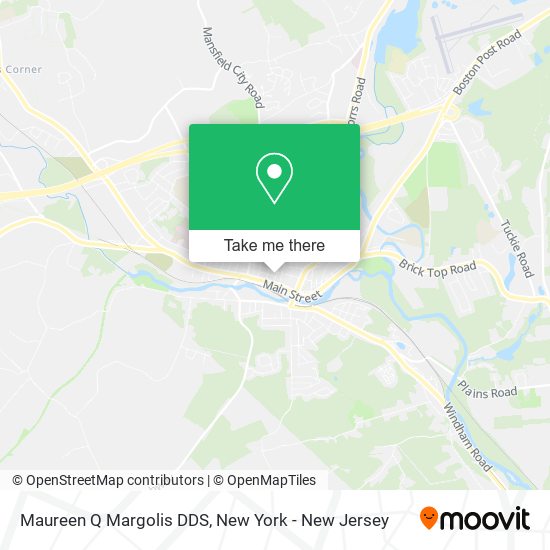 Maureen Q Margolis DDS map