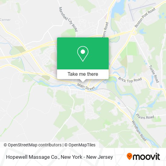 Mapa de Hopewell Massage Co.