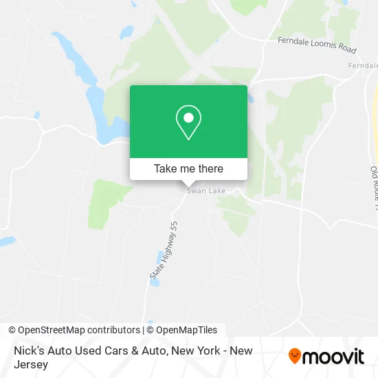 Nick's Auto Used Cars & Auto map